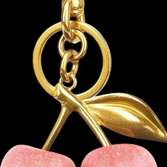 Cherry Bag Charms or Keychains For Sale - Picture 7 of 11